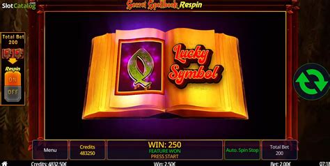 Secret Spellbook Respin 888 Casino